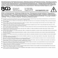 BGS Steckschlüssel-Einsatz Super Lock, tief | Antrieb Innenvierkant 12,5 mm (1/2") | SW 8 mm