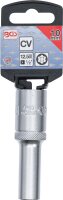 BGS Steckschlüssel-Einsatz Super Lock, tief | Antrieb Innenvierkant 12,5 mm (1/2") | SW 10 mm