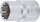 BGS Steckschlüssel-Einsatz Gear Lock | Antrieb Innenvierkant 10 mm (3/8") | SW 11 mm