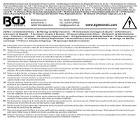 BGS Steckschlüssel-Einsatz Gear Lock, tief | Antrieb Innenvierkant 10 mm (3/8") | SW 12 mm