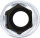 BGS Steckschlüssel-Einsatz Sechskant, tief | Antrieb Innenvierkant 6,3 mm (1/4") | SW 9 mm