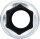 BGS Steckschlüssel-Einsatz Sechskant, tief | Antrieb Innenvierkant 10 mm (3/8") | SW 12 mm