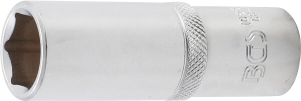 BGS Steckschlüssel-Einsatz Sechskant, tief | Antrieb Innenvierkant 12,5 mm (1/2") | SW 18 mm