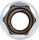 BGS Steckschlüssel-Einsatz Sechskant, tief | Antrieb Innenvierkant 12,5 mm (1/2") | SW 19 mm