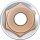 BGS Steckschlüssel-Einsatz Sechskant, tief | Antrieb Innenvierkant 12,5 mm (1/2") | SW 28 mm