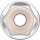 BGS Steckschlüssel-Einsatz Sechskant, tief | Antrieb Innenvierkant 12,5 mm (1/2") | SW 30 mm