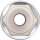 BGS Steckschlüssel-Einsatz Sechskant, tief | Antrieb Innenvierkant 12,5 mm (1/2") | SW 32 mm