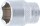 BGS Steckschlüssel-Einsatz Sechskant | Antrieb Innenvierkant 10 mm (3/8") | SW 17 mm