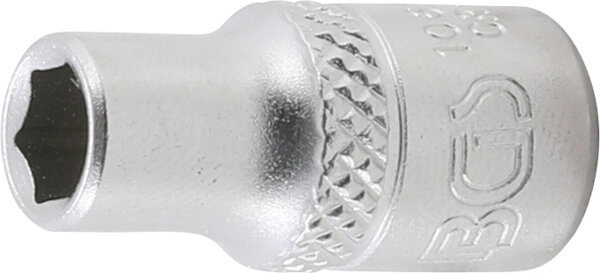BGS Steckschlüssel-Einsatz Sechskant | Antrieb Innenvierkant 6,3 mm (1/4") | SW 7/32"
