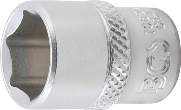 BGS Steckschlüssel-Einsatz Sechskant | Antrieb Innenvierkant 6,3 mm (1/4") | SW 1/2"
