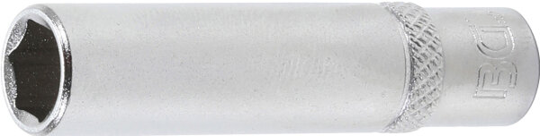 BGS Steckschlüssel-Einsatz Sechskant, tief | Antrieb Innenvierkant 6,3 mm (1/4") | SW 5/16"