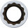 BGS Steckschlüssel-Einsatz Zwölfkant, tief | Antrieb Innenvierkant 12,5 mm (1/2") | SW 15 mm