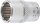 BGS Steckschlüssel-Einsatz Zwölfkant | Antrieb Innenvierkant 6,3 mm (1/4") | SW 12 mm