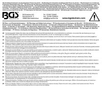 BGS Steckschlüssel-Einsatz Zwölfkant | Antrieb Innenvierkant 6,3 mm (1/4") | SW 11/32"