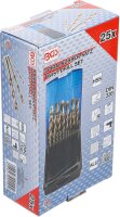 BGS HSS-Spiralbohrer-Satz | 1 - 13 mm | 25-tlg.