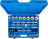 BGS Steckschlüssel-Satz | Antrieb 20 mm (3/4") | Zollgrößen | 21-tlg.