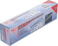BGS Doppel-Maulschlüssel-Satz | SW 6 x 7 - 20 x 22 mm | 8-tlg.