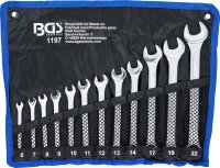 BGS Maul-Ringschlüssel-Satz | SW 6 - 22 mm | 12-tlg.