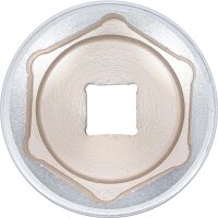 BGS Steckschlüssel-Einsatz Sechskant | Antrieb Innenvierkant 20 mm (3/4") | SW 60 mm