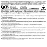 BGS Doppel-Ringschlüssel-Satz | gekröpft | SW 6 x 7 - 20 x 22 mm | 8-tlg.