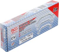 BGS Starter- und Blockschlüssel-Satz | SW 10 x 13 - 17 x 19 mm | 3-tlg.
