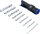 BGS Rohrsteckschlüssel-Satz | SW 6 x 7 - 20 x 22 mm | 9-tlg.