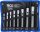 BGS Rohrsteckschlüssel-Satz | SW 6 x 7 - 20 x 22 mm | 9-tlg.