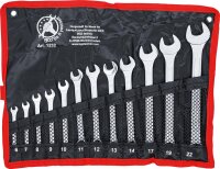 BGS Diy Maul-Ringschlüssel-Satz | SW 6 - 22 mm | 12-tlg.