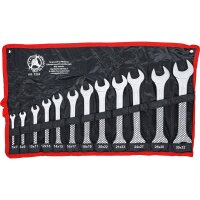 BGS Diy Doppel-Maulschlüssel-Satz | SW 6 x 7 - 30 x 32 mm | 12-tlg.