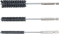 BGS Honwerkzeug-Satz | flexibel | 6,3 mm (1/4") Schaft | Körnung 60/80 | 8 - 12 - 20 mm | 3-tlg.