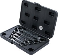 BGS Diy Ratschen-Ringschlüssel-Satz, gerade, umschaltbar | SW 6 x 8 - 19 x 22 mm | 5-tlg.