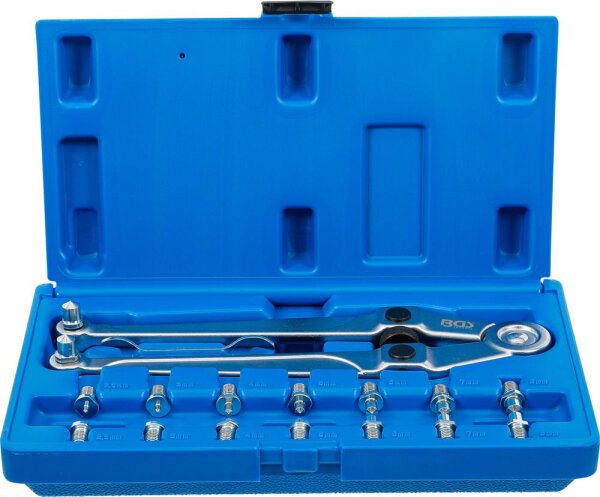 BGS Stirnlochschlüssel-Satz | verstellbar | Ø 2,5 - 9 mm