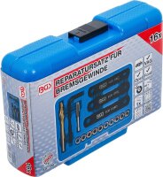 BGS Reparatur-Satz für Bremsgewinde | M9 x 1,25 | 16-tlg.