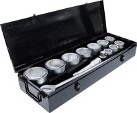 BGS Diy Steckschlüssel-Satz | Antrieb 25 mm (1") | SW 36 - 80 mm | 15-tlg.