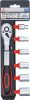 BGS Diy Steckschlüssel-Satz | Antrieb 10 mm (3/8") | SW 8 - 19 mm | 7-tlg.