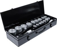 BGS Diy Steckschlüssel-Satz | Antrieb 20 mm (3/4") | SW 19 - 50 mm | 20-tlg.