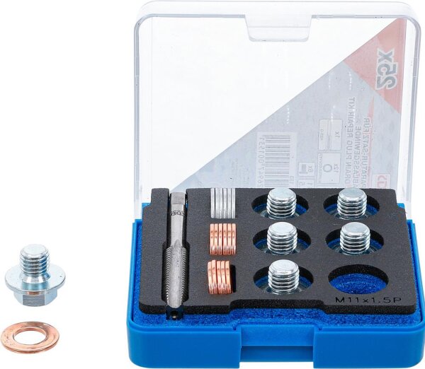 BGS Reparatursatz für Öl-Ablass-Gewinde | M11 x 1,5 mm