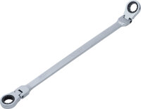 BGS Doppel-Ratschen-Gelenkschlüssel | SW 16 x 18 mm