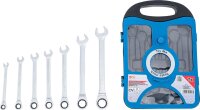 BGS Ratschenring-Maulschlüssel-Satz | SW 8 - 19 mm | 7-tlg.