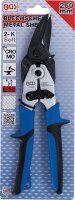 BGS Blechschere | links / gerade schneidend | 260 mm