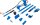 BGS Karosserie-Richt-Satz | hydraulisch | 4 t