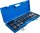 BGS Hahnenfußschlüssel-Satz | Antrieb Innenvierkant 12,5 mm (1/2") | SW 20 - 32 mm | 13-tlg.