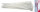 BGS Kabelbinder-Sortiment | weiß | 4,8 x 250 mm | 50-tlg.
