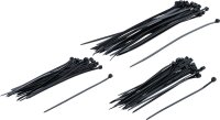 BGS Diy Kabelbinder-Sortiment | schwarz | 100 - 200 mm |...