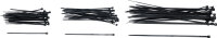 BGS Diy Kabelbinder-Sortiment | schwarz | 100 - 200 mm |...
