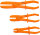BGS Schlauch-Abklemmzangen-Satz | 155 - 255 mm | 3-tlg.