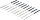 BGS Diamantfeilen-Satz | gerade | 140 x 3 mm | 10-tlg.