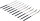 BGS Diamant-Lochfeilen-Satz | gebogen | 140 x 3 mm | 10-tlg.