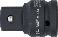 BGS Kraft-Steckschlüssel-Adapter | Innenvierkant 20...