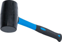 BGS Gummihammer | Fiberglasstiel | schwarzer Kopf |...